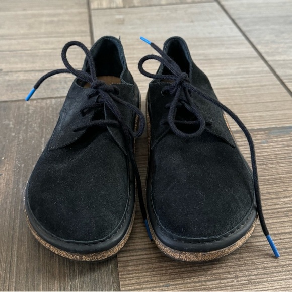 Birkenstock Gary Kids Suede Leather sneakers size 11 - Picture 2 of 9